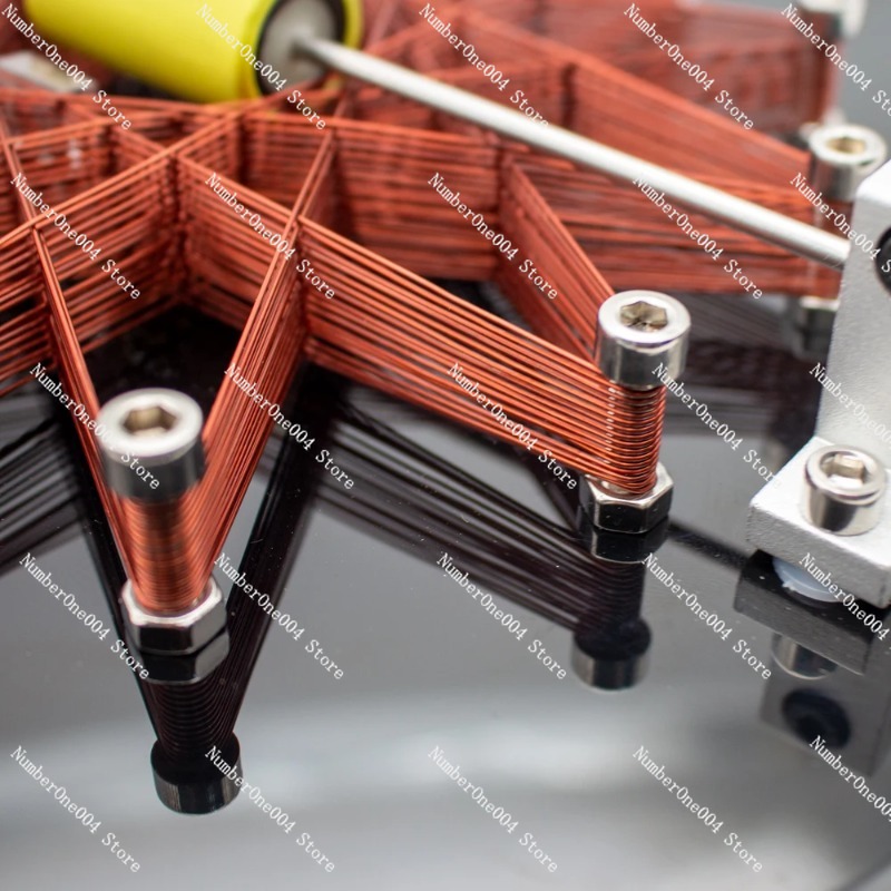 Model Kit Motor - 学生学習用 DIY 電磁実験キット コイルモーターモデル 教育物理学教育組立玩具