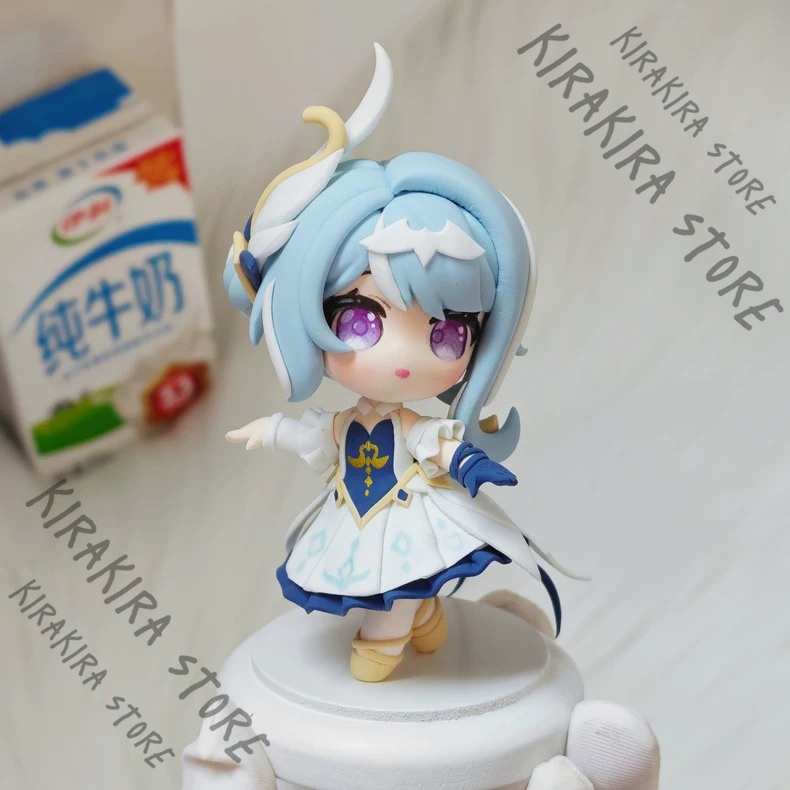 Model Kit Figure - 原神 オデット Q版 クレイ製フィギュアモデルキット コスプレ用 手作り品