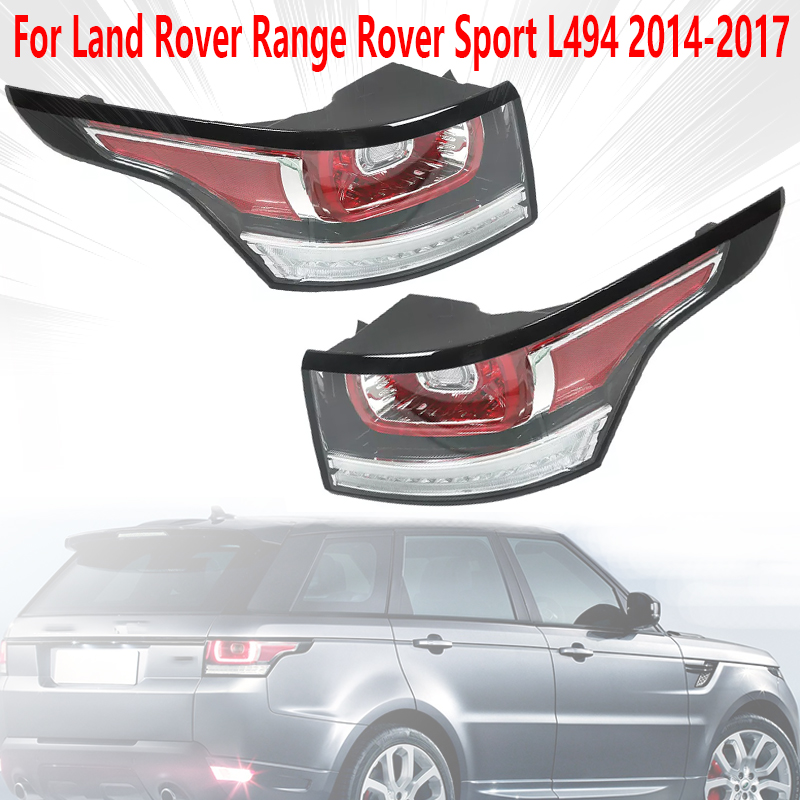 Model Kit Land Rover - ランドローバーレンジローバー用LEDテールライトアセンブリ,車両アクセサリー,ブレーキ警告灯,lr061588 lr061589,l494 2014-2017