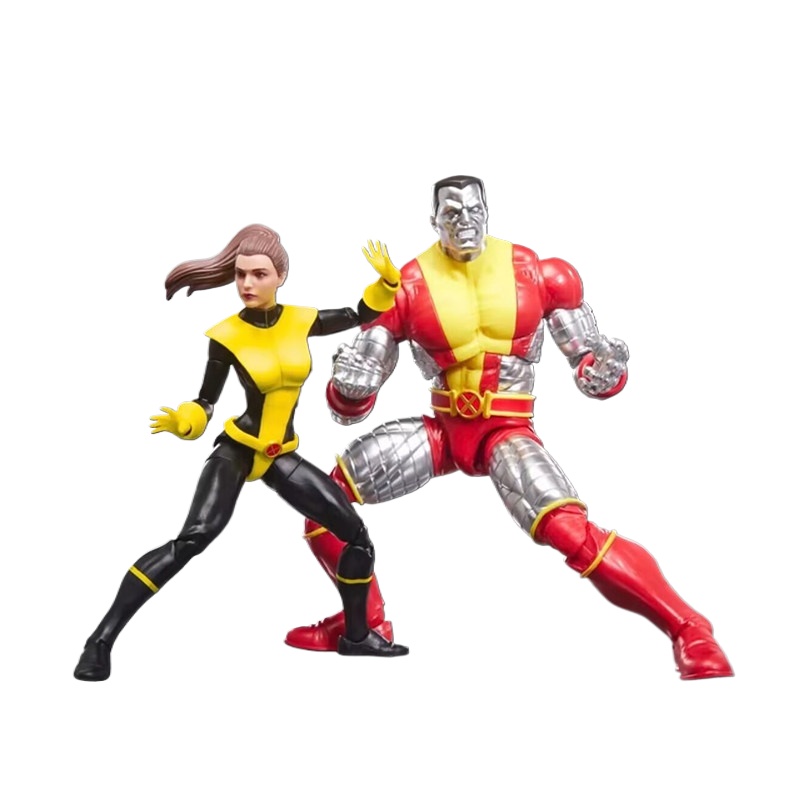 Model Kit Figure - 本物のマーベルレジェンド X-Men コロッサスとシャドウキャット 2 パック キティ