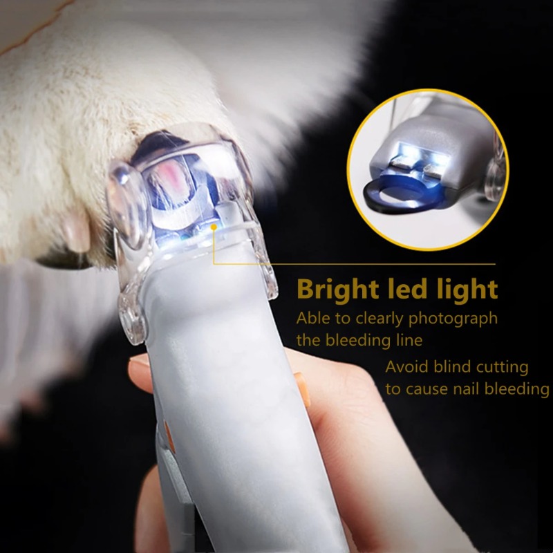 LEDライト付きペット用爪切り 1個 犬猫専用爪切り 多機能 - Model Kit Clipper のレビューと価格