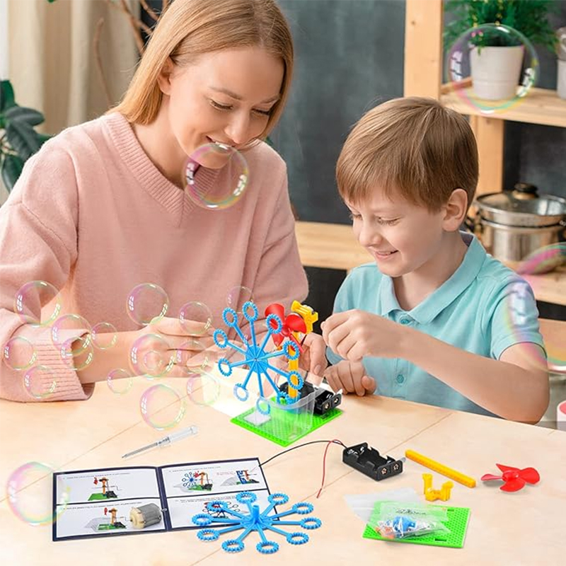 6 セットロボットキット科学実験 DIY 組み立てモデル教育 - Model Kit Motor のレビューと価格