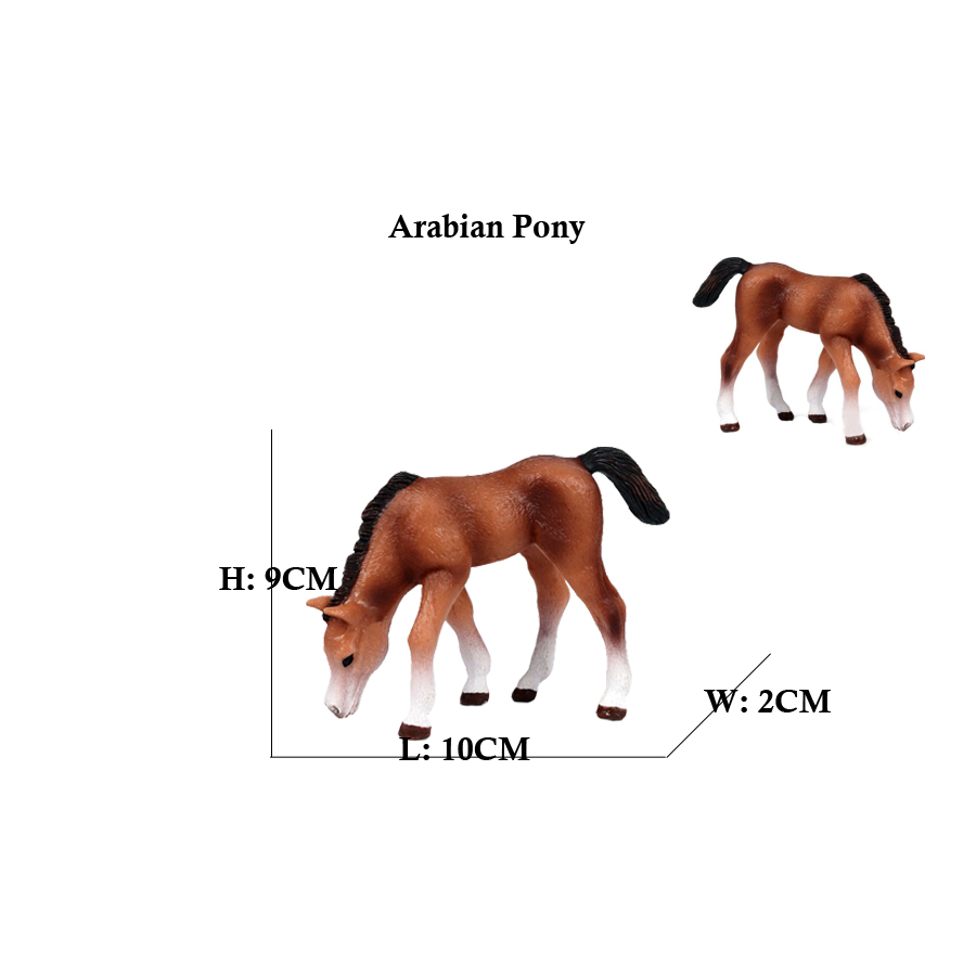 プラスチック製の馬の置物,子供向け,arabianフィギュア - Model Kit Horse のレビューと価格