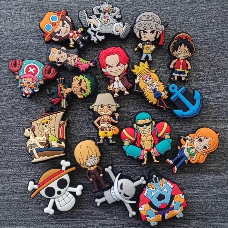 ワンピースのアニメキャラクターの穴あき靴用アクセサリー、DI - Model Kit One Piece のレビューと価格