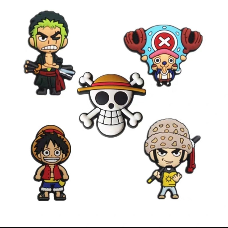 ワンピースのアニメキャラクターの穴あき靴用アクセサリー、DI - Model Kit One Piece のレビューと価格
