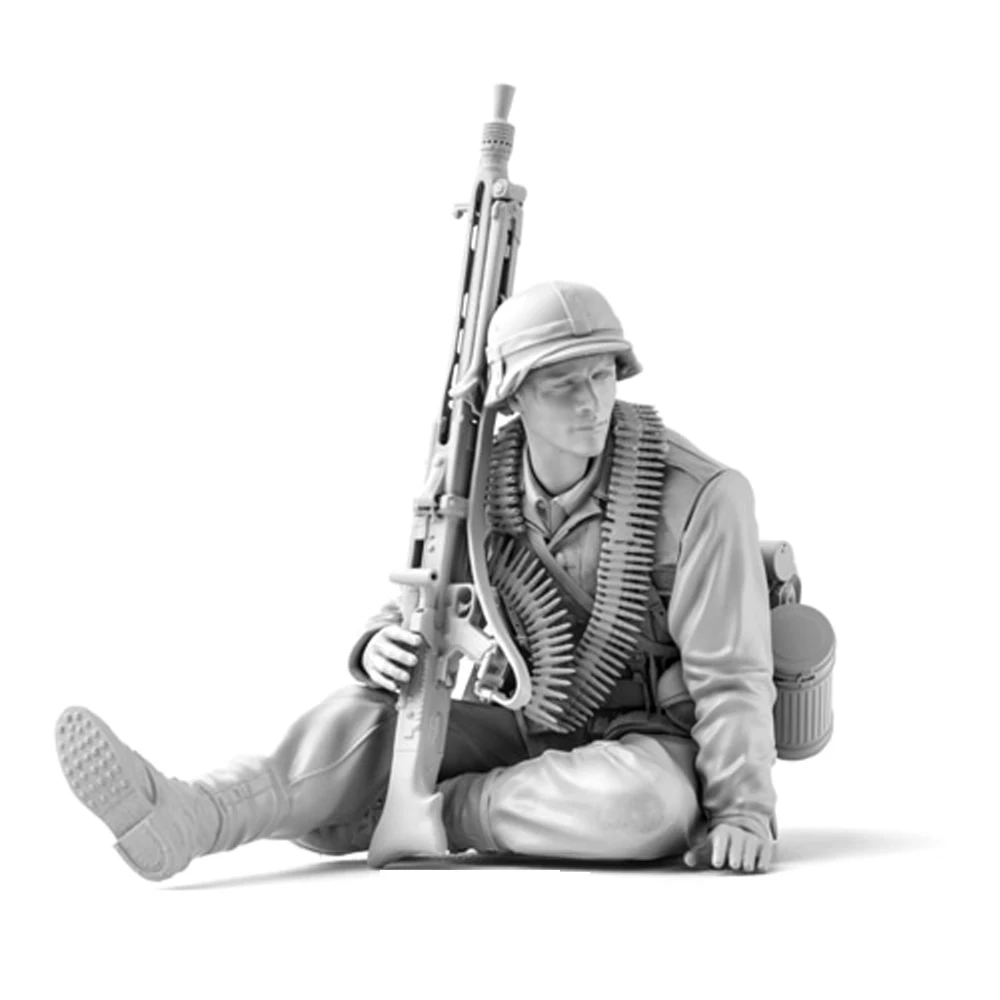 1/16 歩兵 MG42 閻弾兵、GM、レジンモデルフィギュ - Model Kit Oberon のレビューと価格