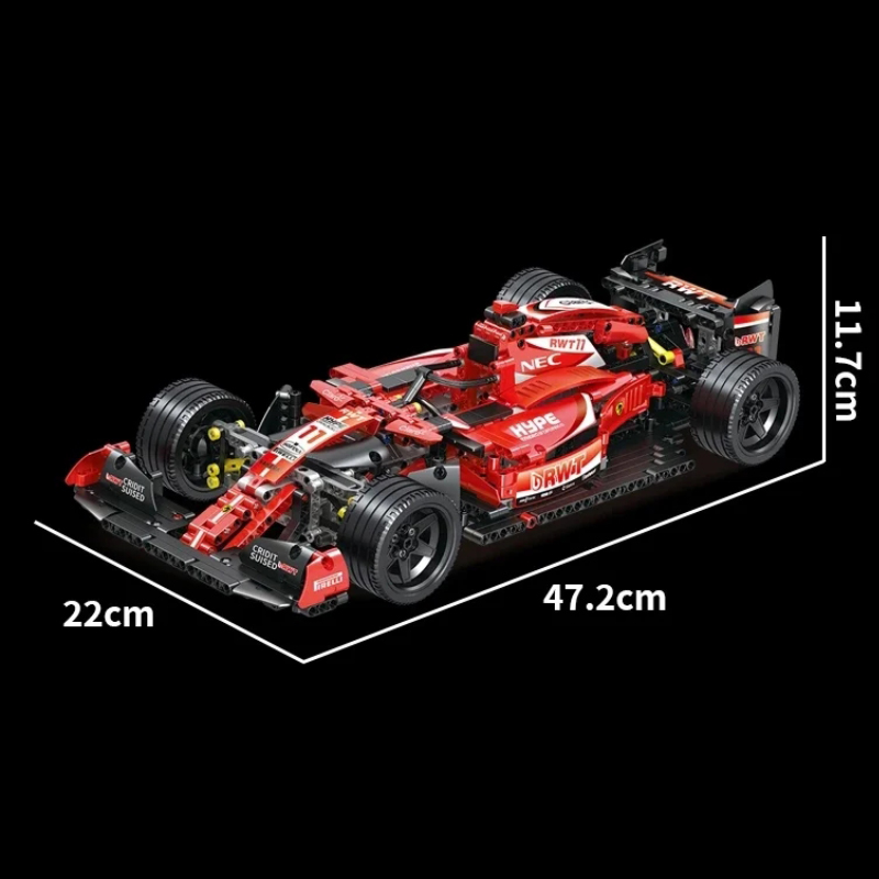 子供のためのスポーツレースカービルディングブロック,ハイテク - Model Kit F16 のレビューと価格