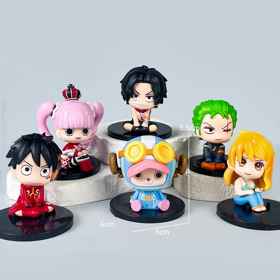 ホットワンピースアニメブラインドボックス手作りルフィゾロチョ - Model Kit One Piece のレビューと価格