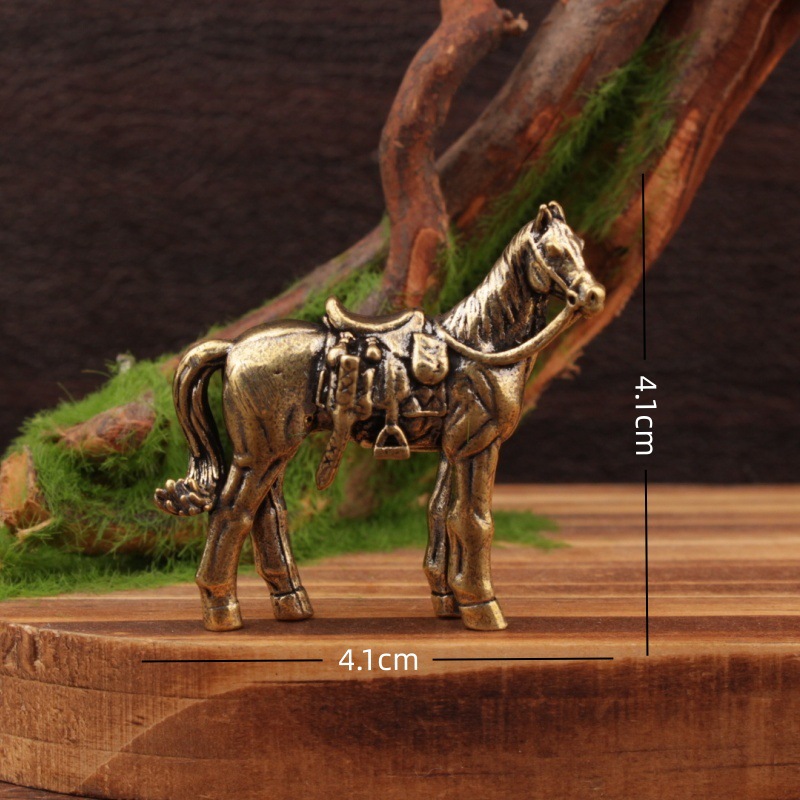 馬の置物 ホームデコレーションオーナメント、干支、馬の真鍮製 - Model Kit Horse のレビューと価格