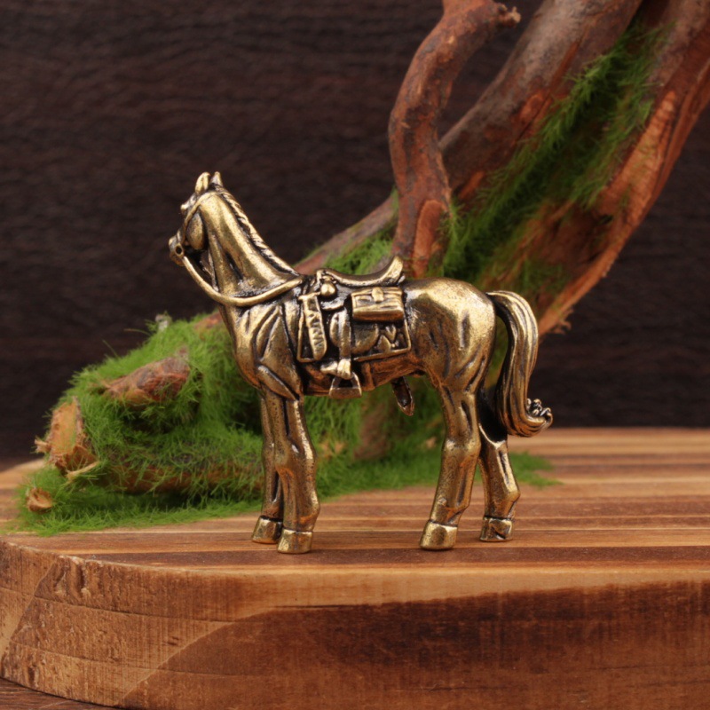 馬の置物 ホームデコレーションオーナメント、干支、馬の真鍮製 - Model Kit Horse のレビューと価格