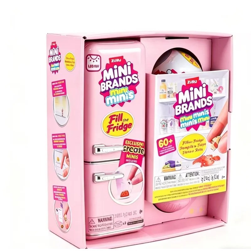 オリジナル フィル・ザ・フリッジ ミニ冷蔵庫セット ミニブラ - Model Kit House のレビューと価格