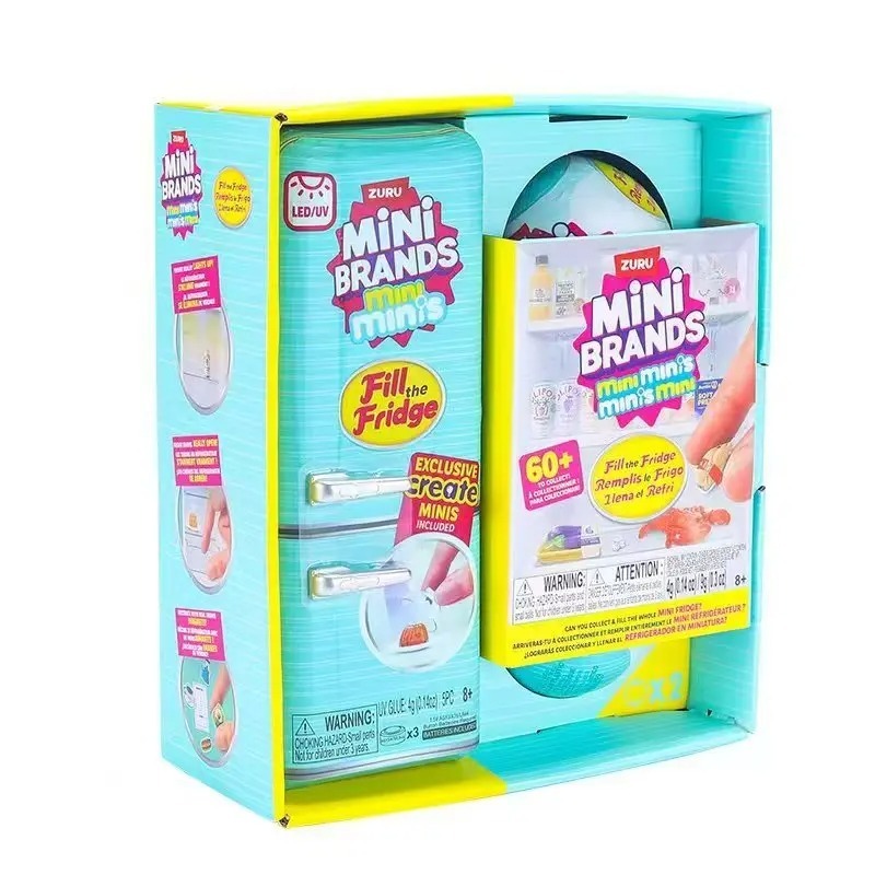 オリジナル フィル・ザ・フリッジ ミニ冷蔵庫セット ミニブラ - Model Kit House のレビューと価格