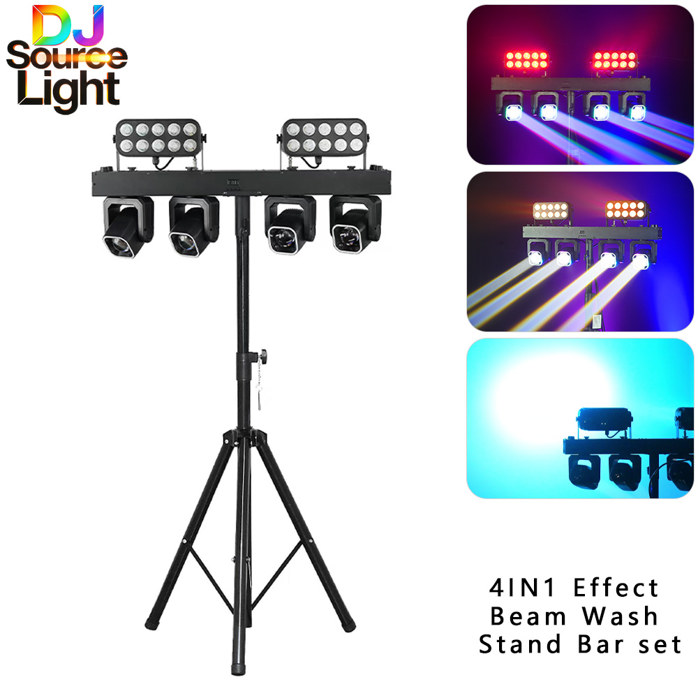 LED RGBW 4in1 4x40Wビームムービングヘッド - Wash Effect Set のレビューと価格