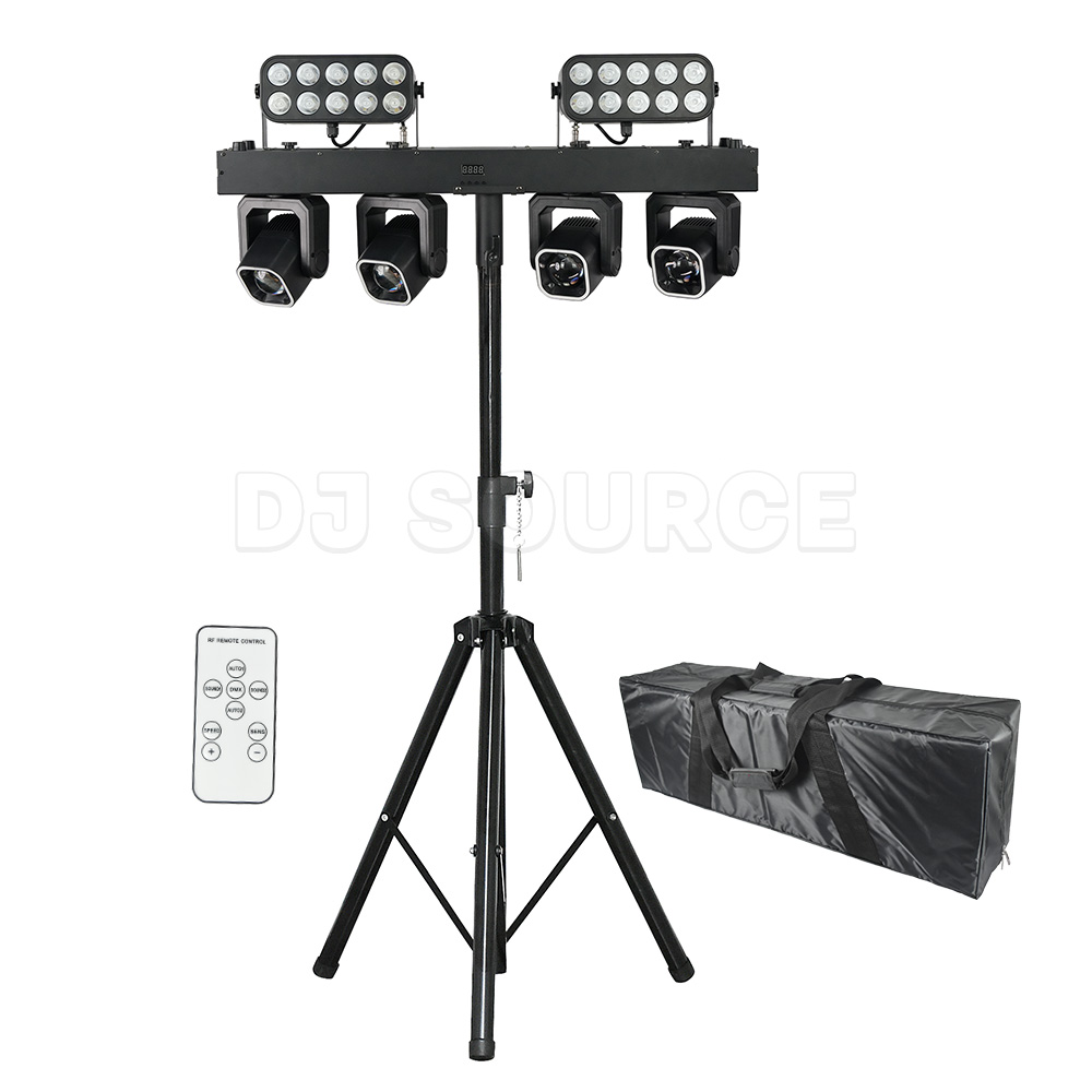 LED RGBW 4in1 4x40Wビームムービングヘッド - Wash Effect Set のレビューと価格