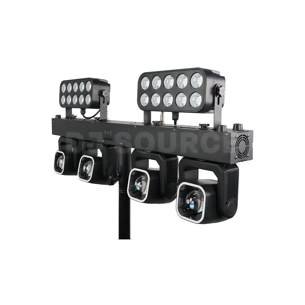LED RGBW 4in1 4x40Wビームムービングヘッド - Wash Effect Set のレビューと価格