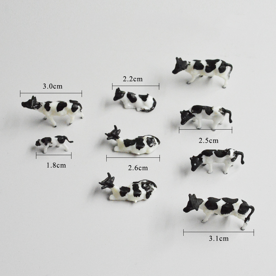 スケール 1:87 ミニチュア牛モデル ABS プラスチック - Model Kit Horse のレビューと価格