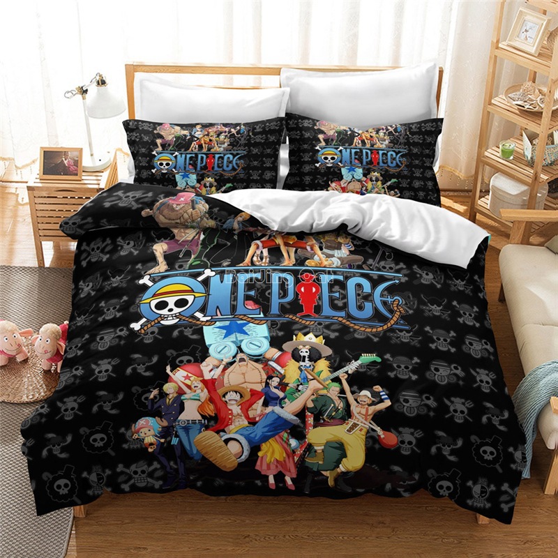 アニメワンピースボーイズダブル羽毛布団カバーコンフォーターセ - Model Kit One Piece のレビューと価格